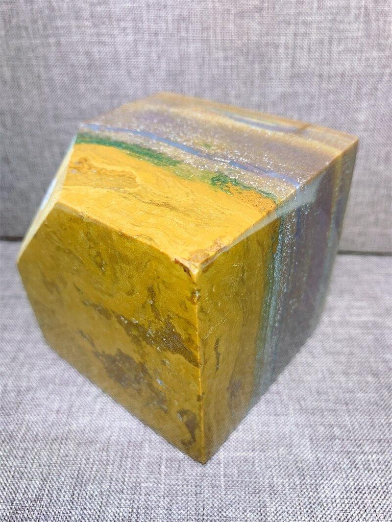 Ocean Jasper Cube