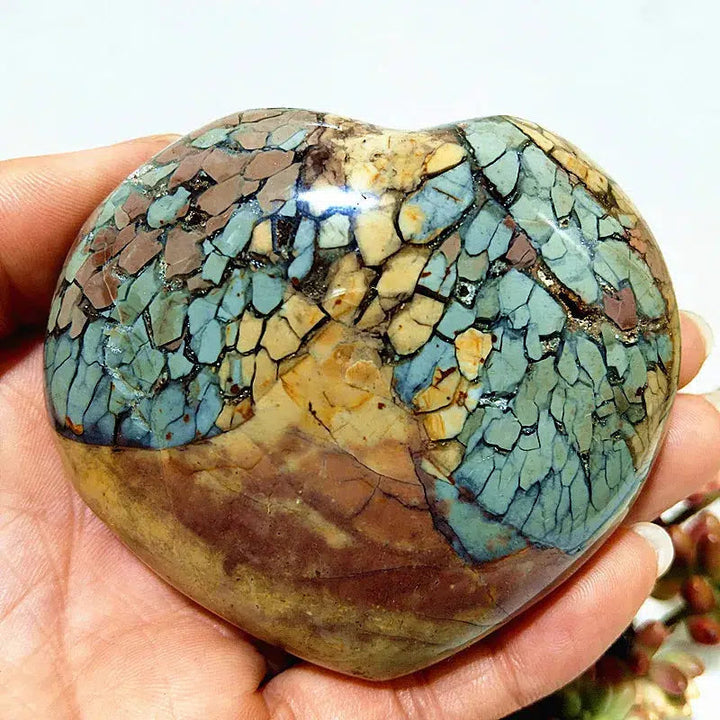 Ocean Jasper Heart