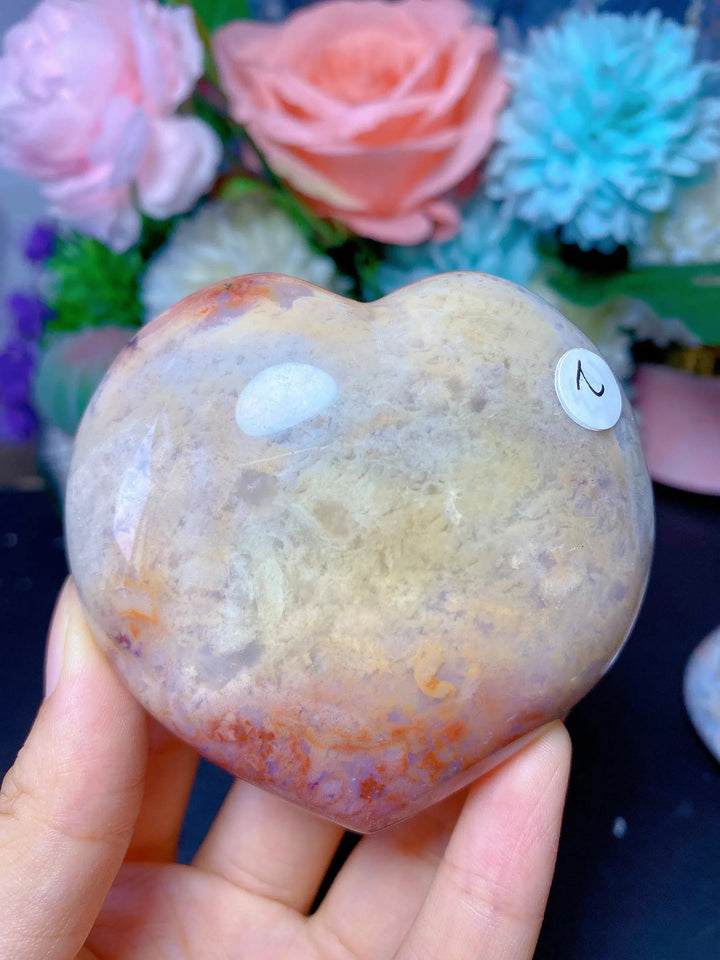 Ocean Jasper Heart