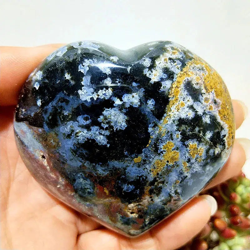 Ocean Jasper Heart