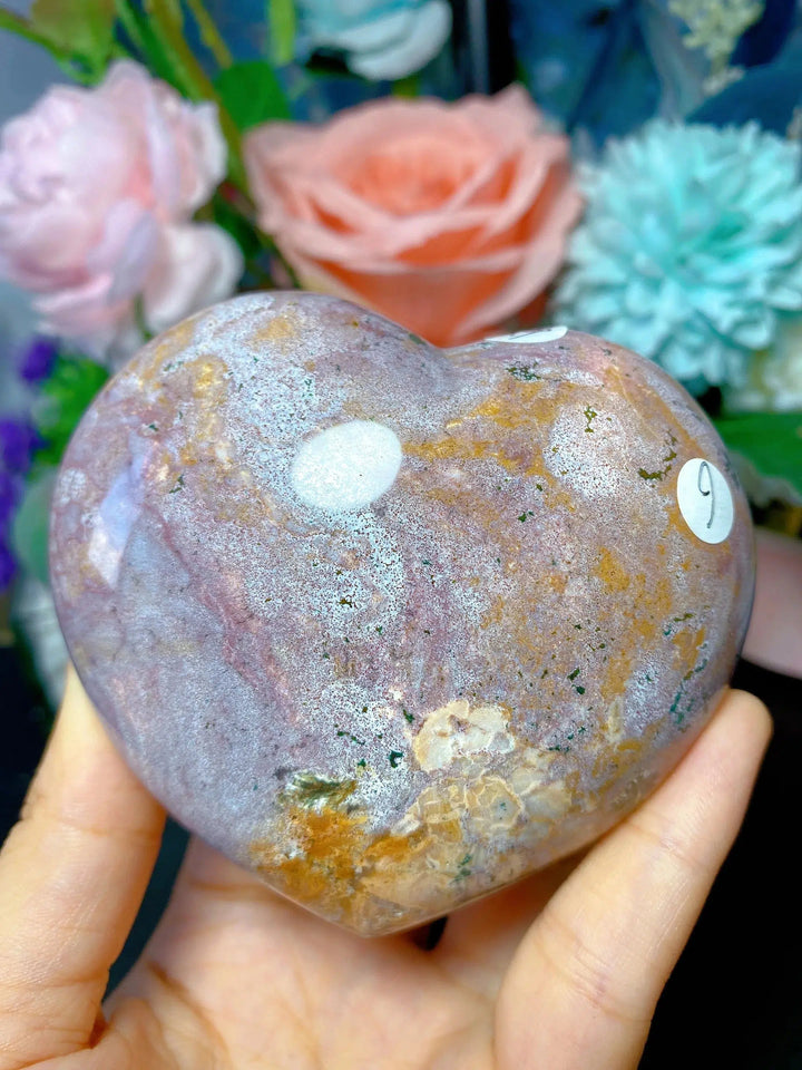 Ocean Jasper Heart