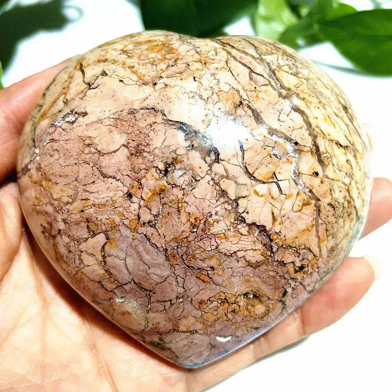 Ocean Jasper Heart