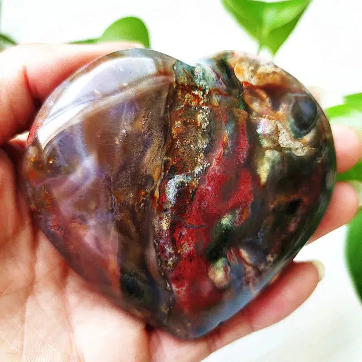 Ocean Jasper Heart