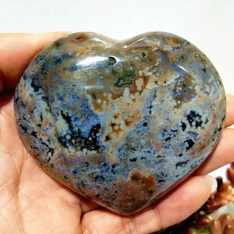 Ocean Jasper Heart