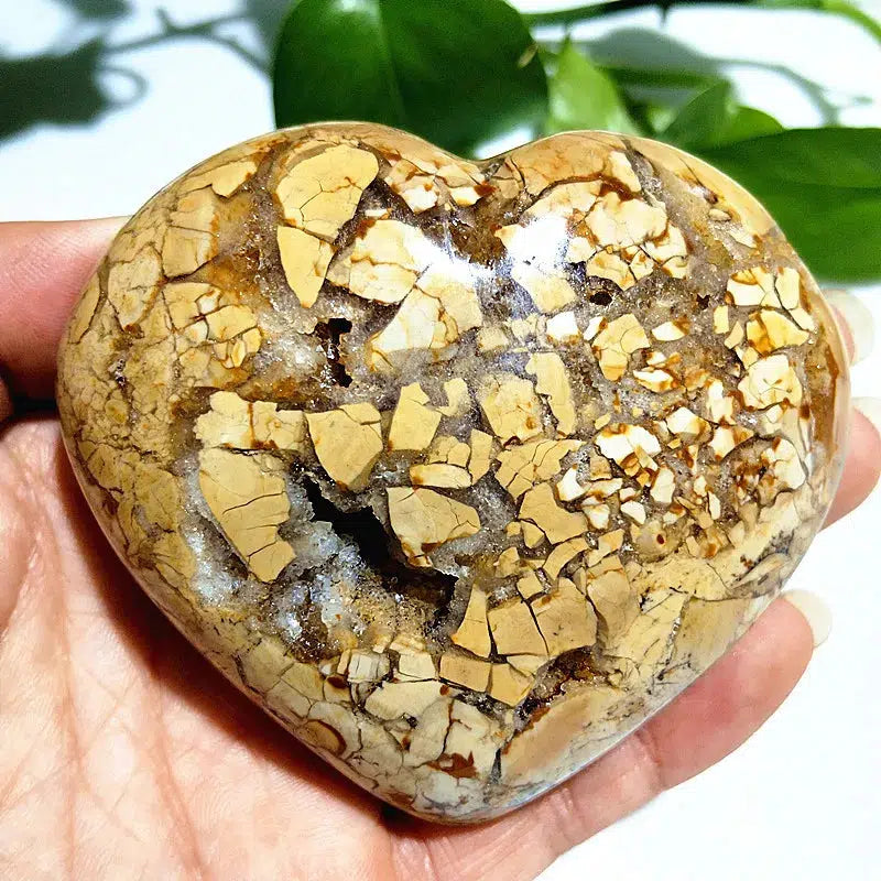 Ocean Jasper Heart