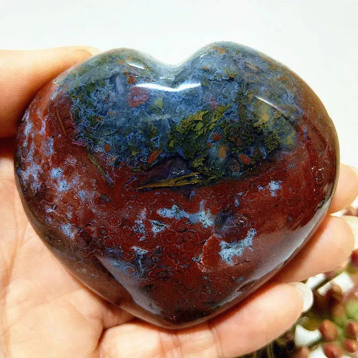 Ocean Jasper Heart