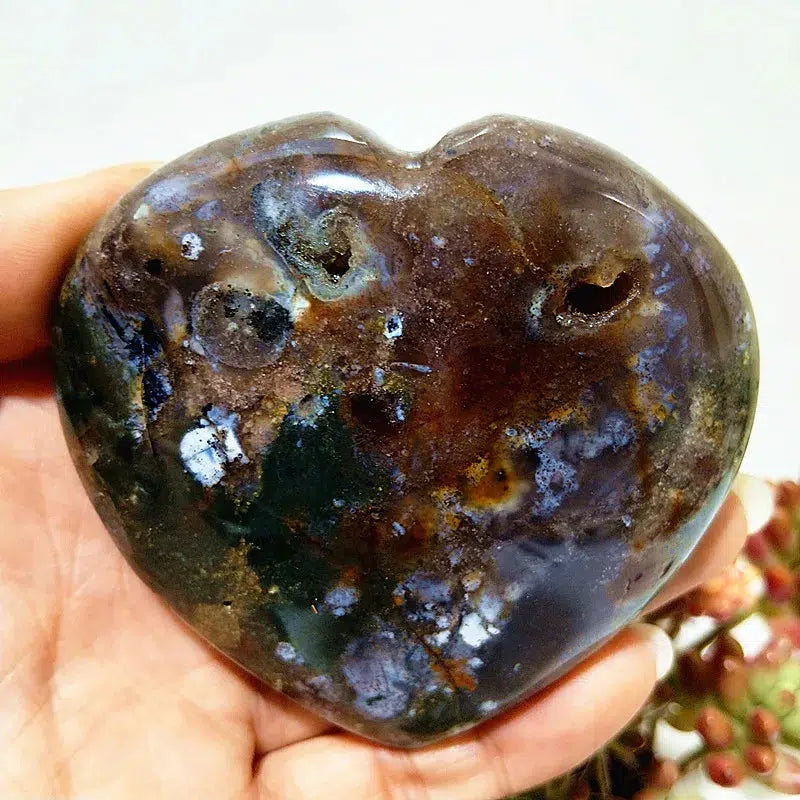 Ocean Jasper Heart