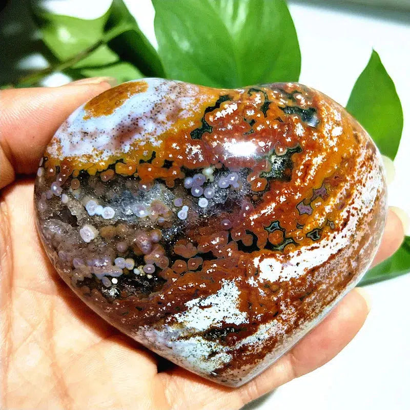 Ocean Jasper Heart