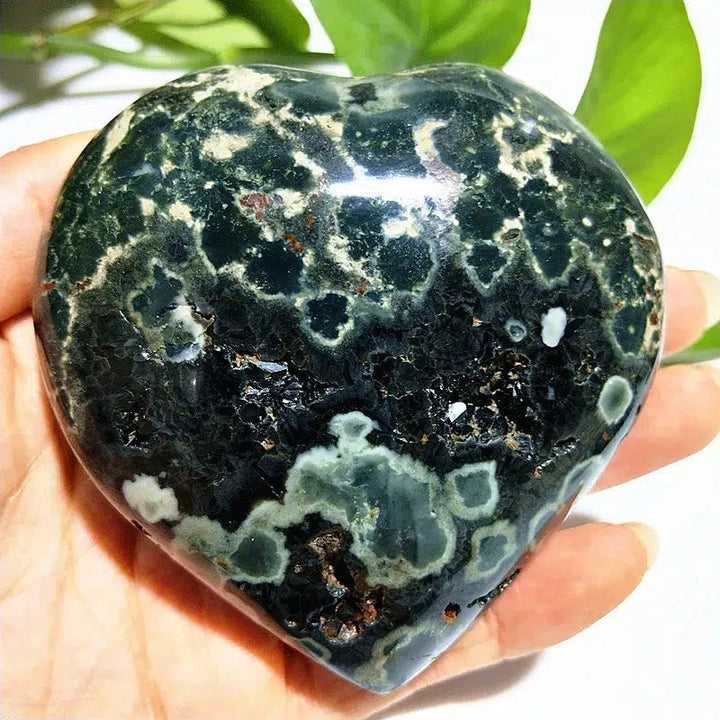 Ocean Jasper Heart