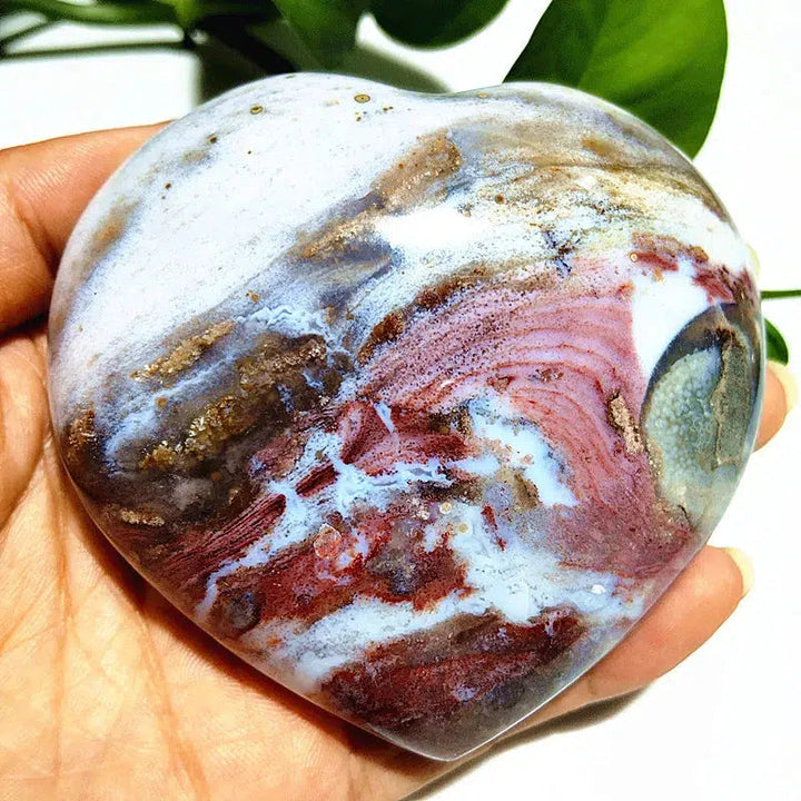 Ocean Jasper Heart