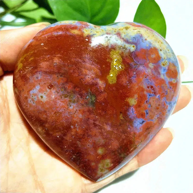 Ocean Jasper Heart