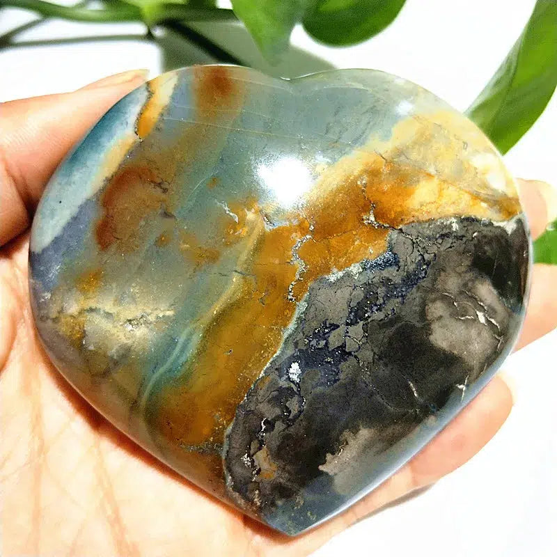 Ocean Jasper Heart