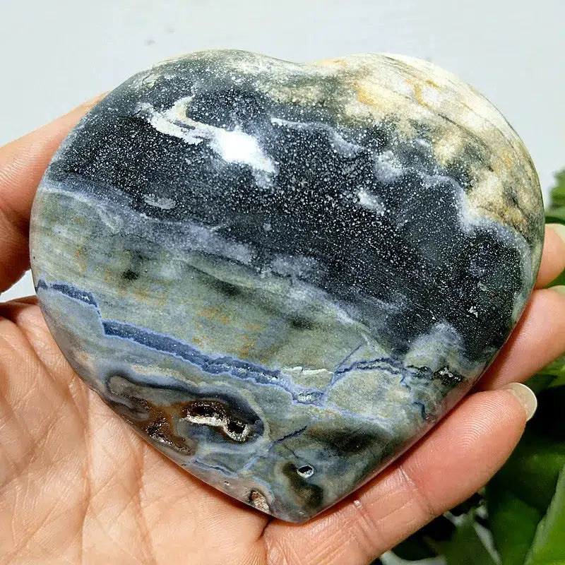 Ocean Jasper Heart