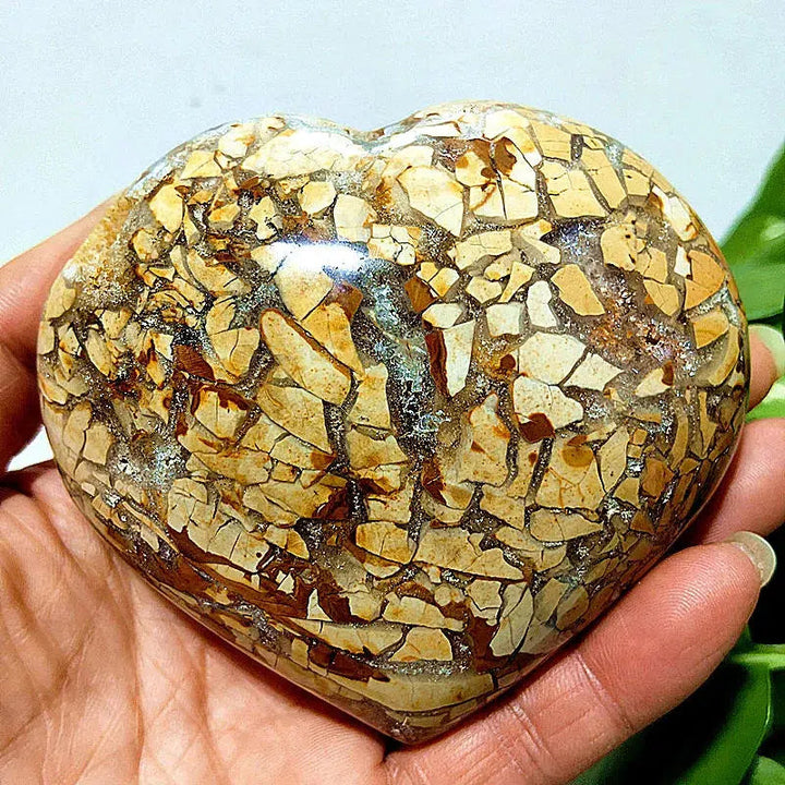 Ocean Jasper Heart