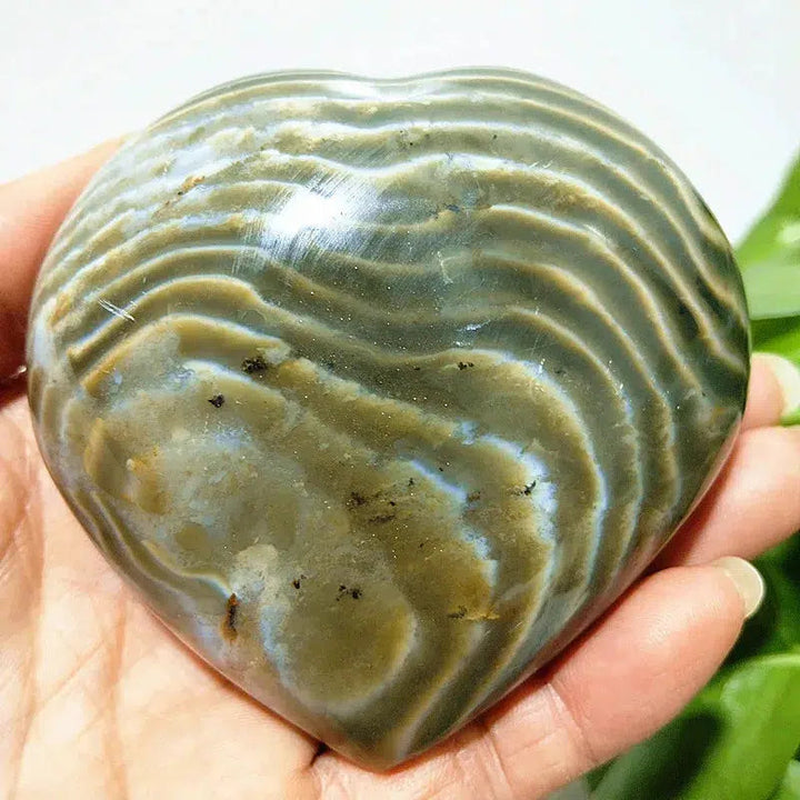 Ocean Jasper Heart