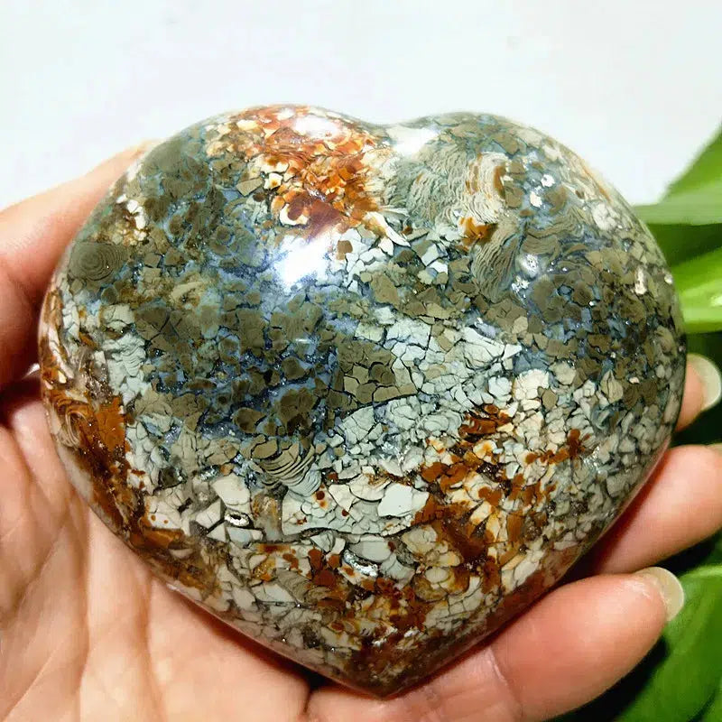 Ocean Jasper Heart