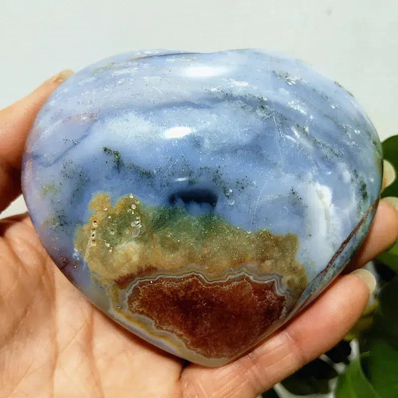 Ocean Jasper Heart