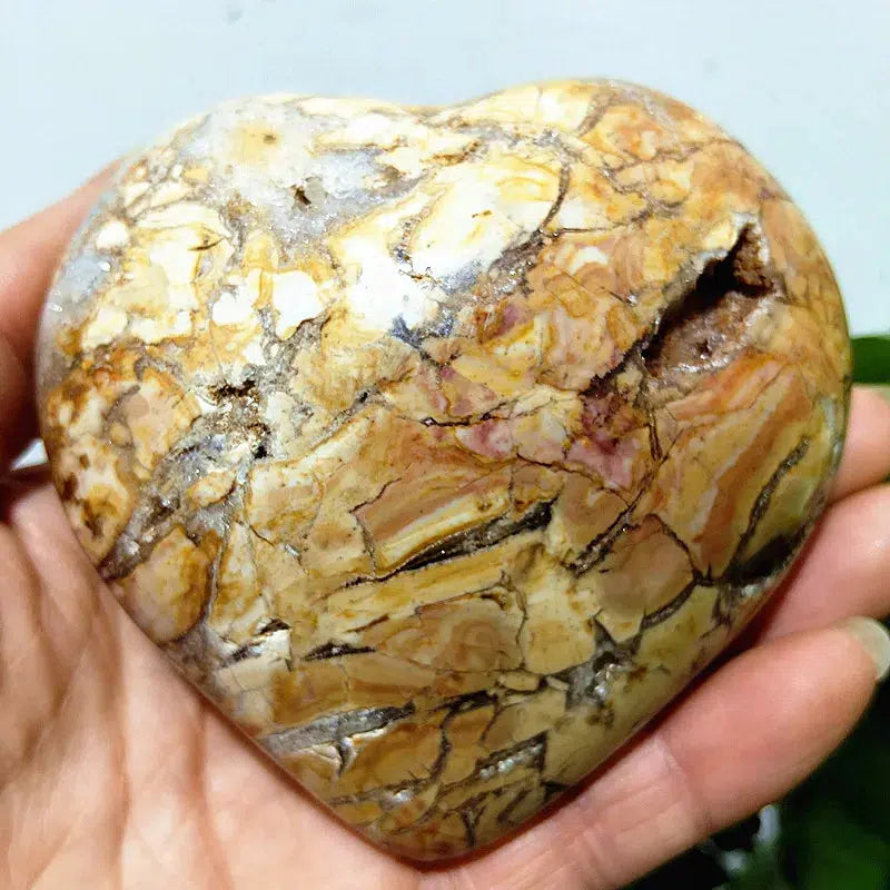 Ocean Jasper Heart