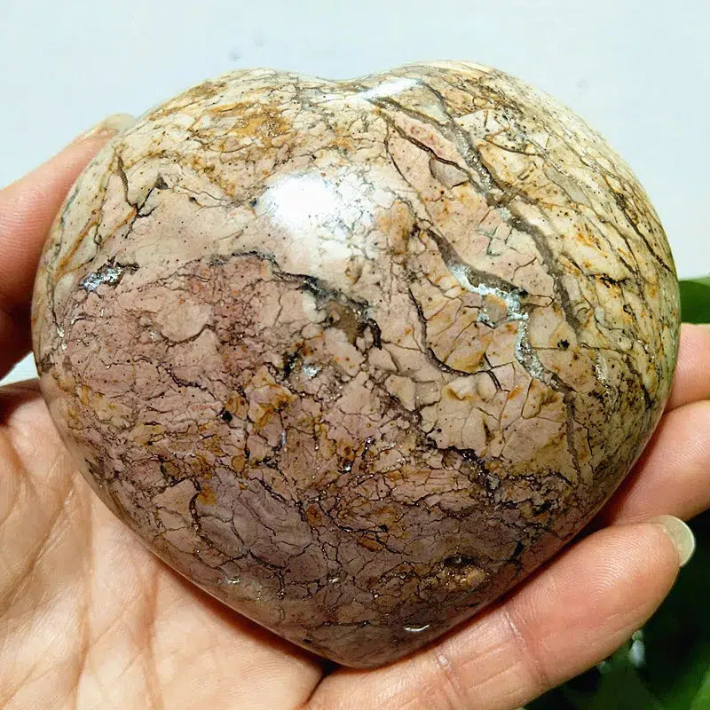 Ocean Jasper Heart