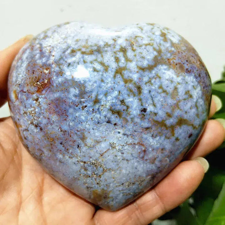 Ocean Jasper Heart