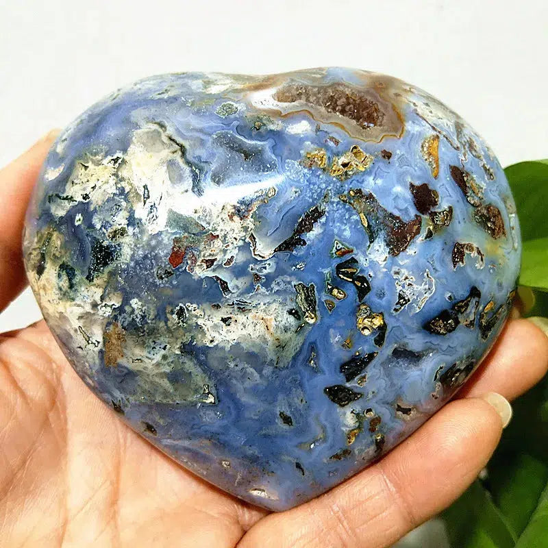 Ocean Jasper Heart