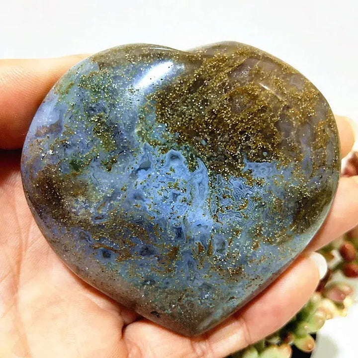 Ocean Jasper Heart