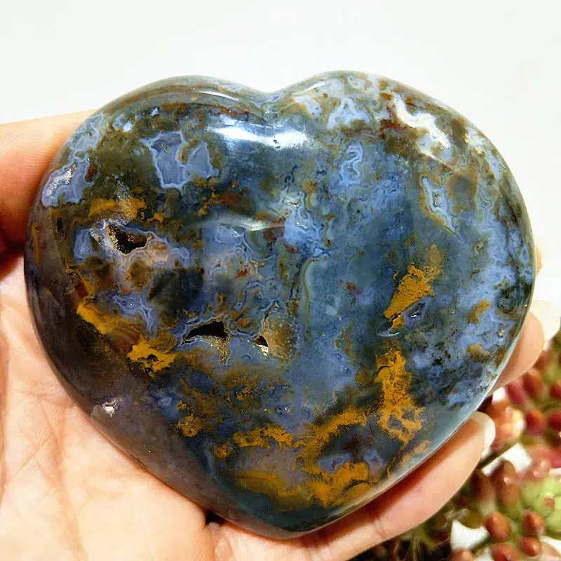 Ocean Jasper Heart