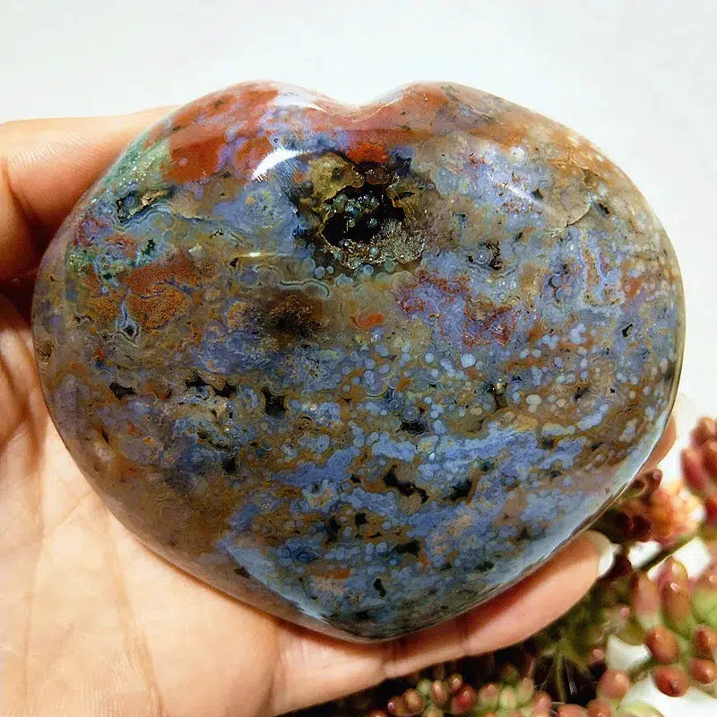 Ocean Jasper Heart