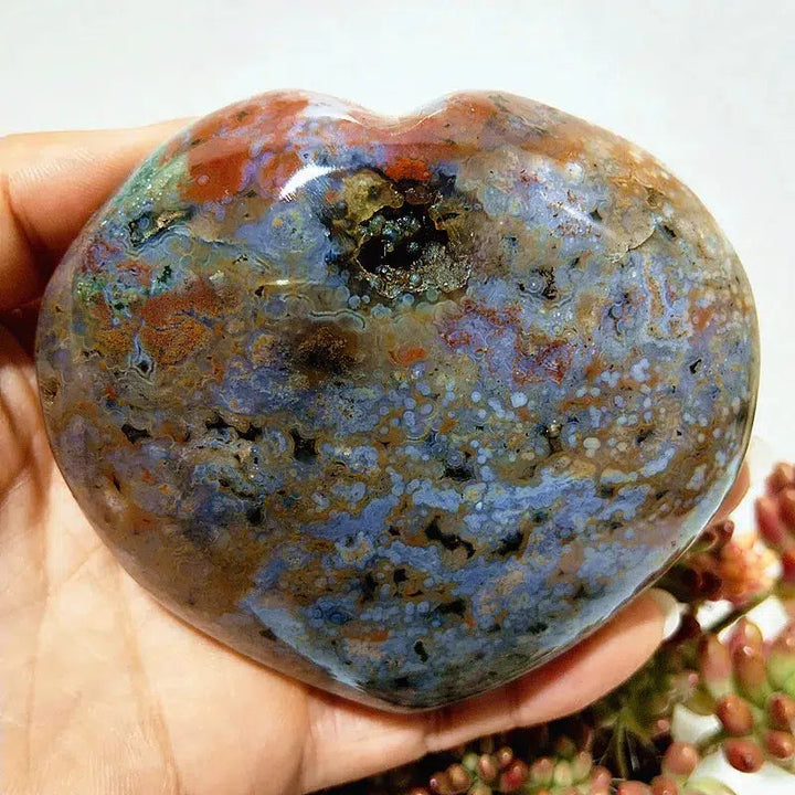 Ocean Jasper Heart