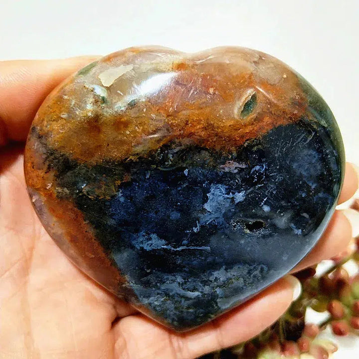 Ocean Jasper Heart