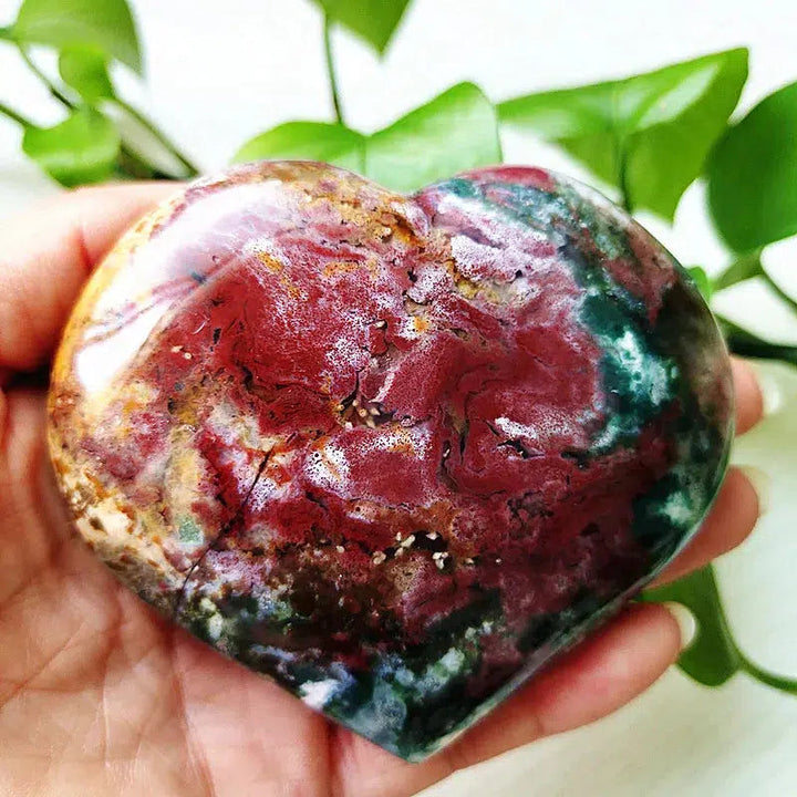 Ocean Jasper Heart