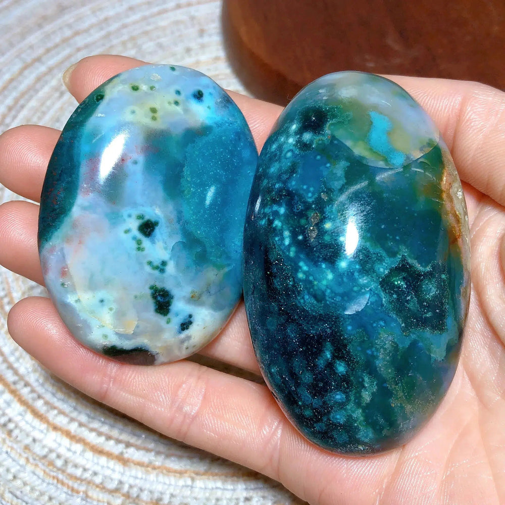 Ocean Jasper Palm Stone