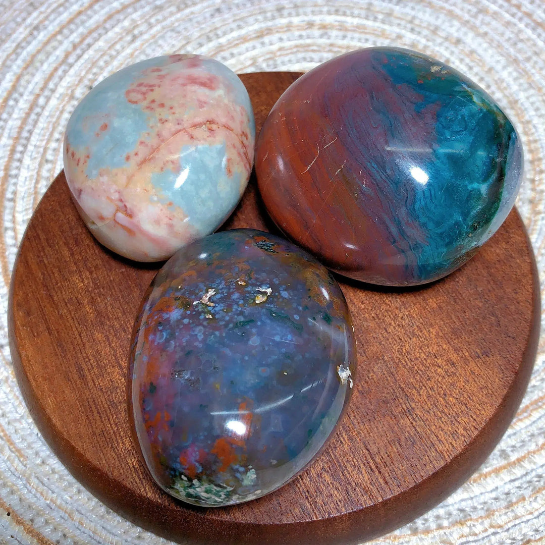 Ocean Jasper Palm Stone