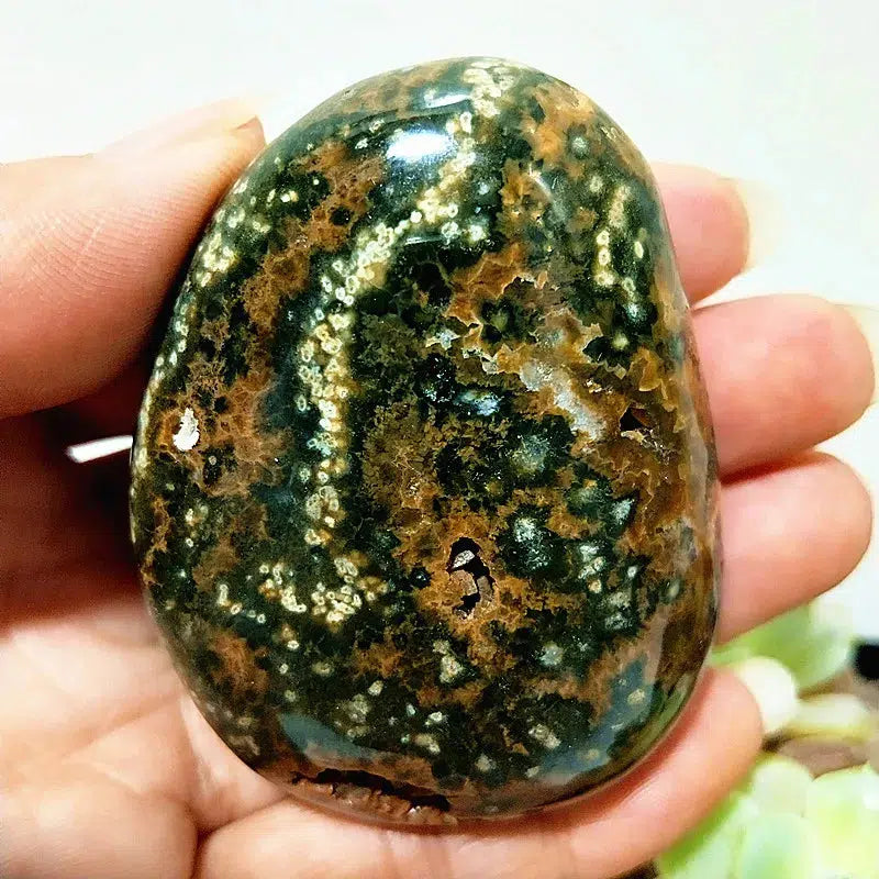 Ocean Jasper Palm Stone