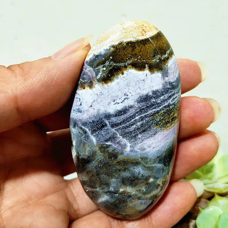 Ocean Jasper Palm Stone