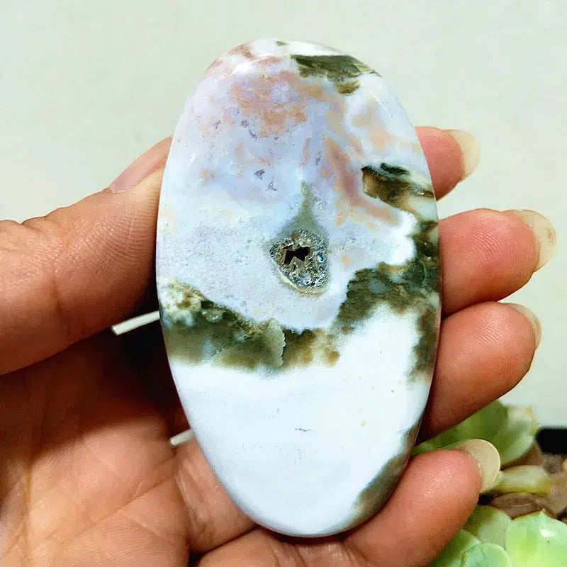 Ocean Jasper Palm Stone