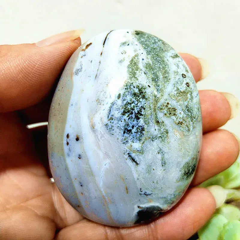 Ocean Jasper Palm Stone