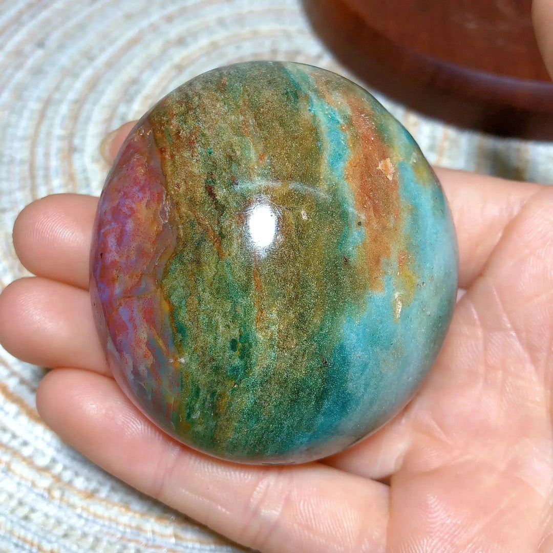 Ocean Jasper Palm Stone