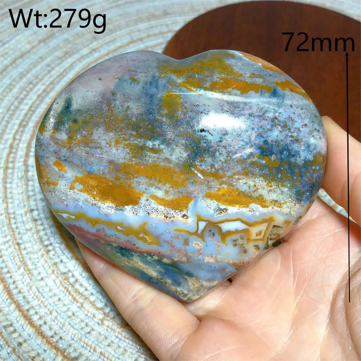 Ocean Jasper ‘Puffy’ Heart