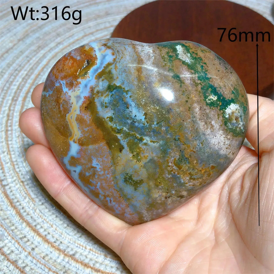 Ocean Jasper ‘Puffy’ Heart