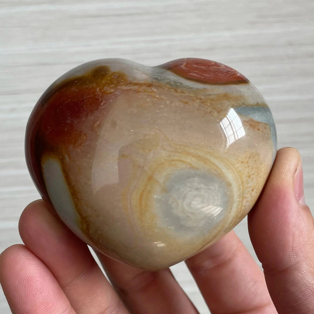 Ocean Jasper 'Puffy Heart"