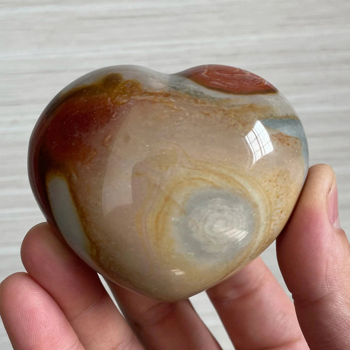 Ocean Jasper 'Puffy Heart"