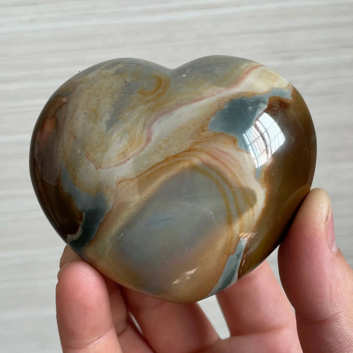 Ocean Jasper 'Puffy Heart"