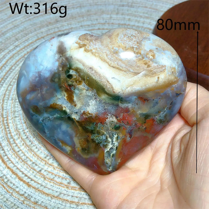 Ocean Jasper ‘Puffy’ Heart