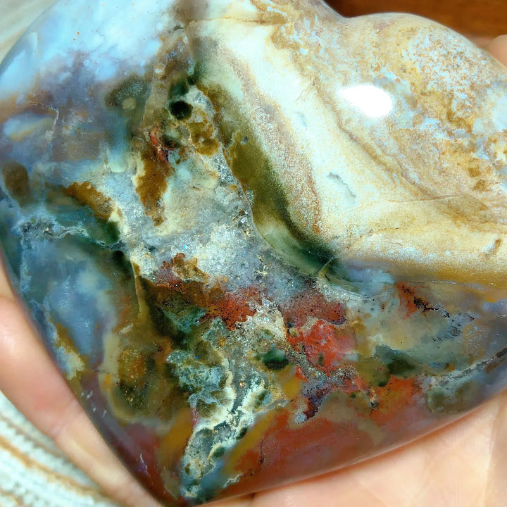 Ocean Jasper ‘Puffy’ Heart