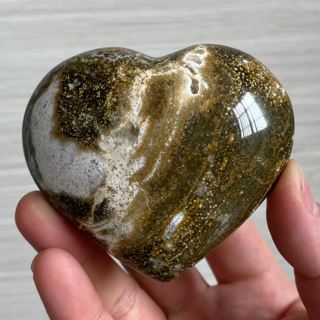 Ocean Jasper 'Puffy Heart"