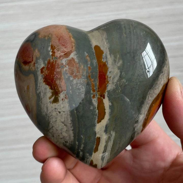 Ocean Jasper 'Puffy Heart"