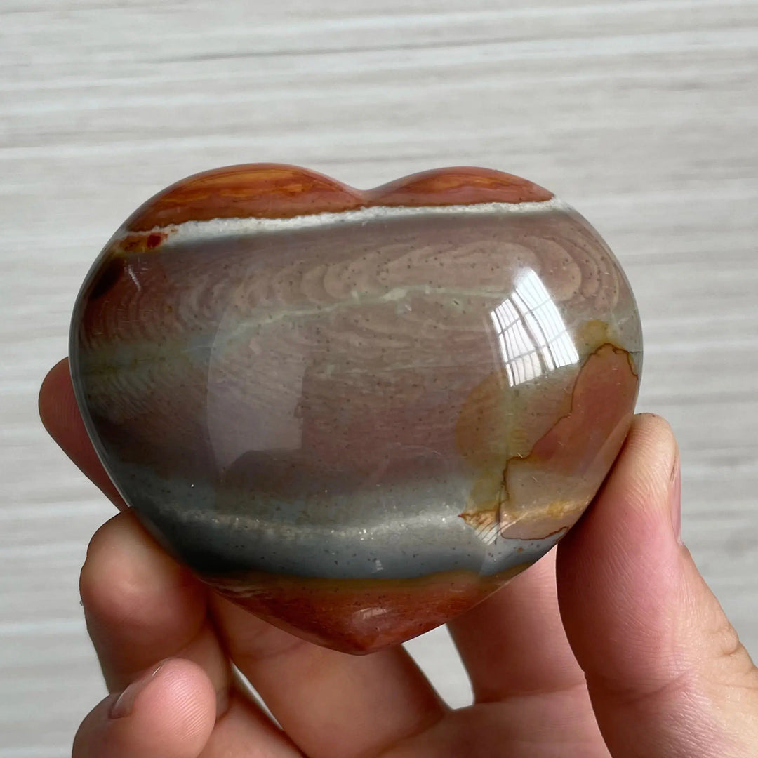 Ocean Jasper 'Puffy Heart"