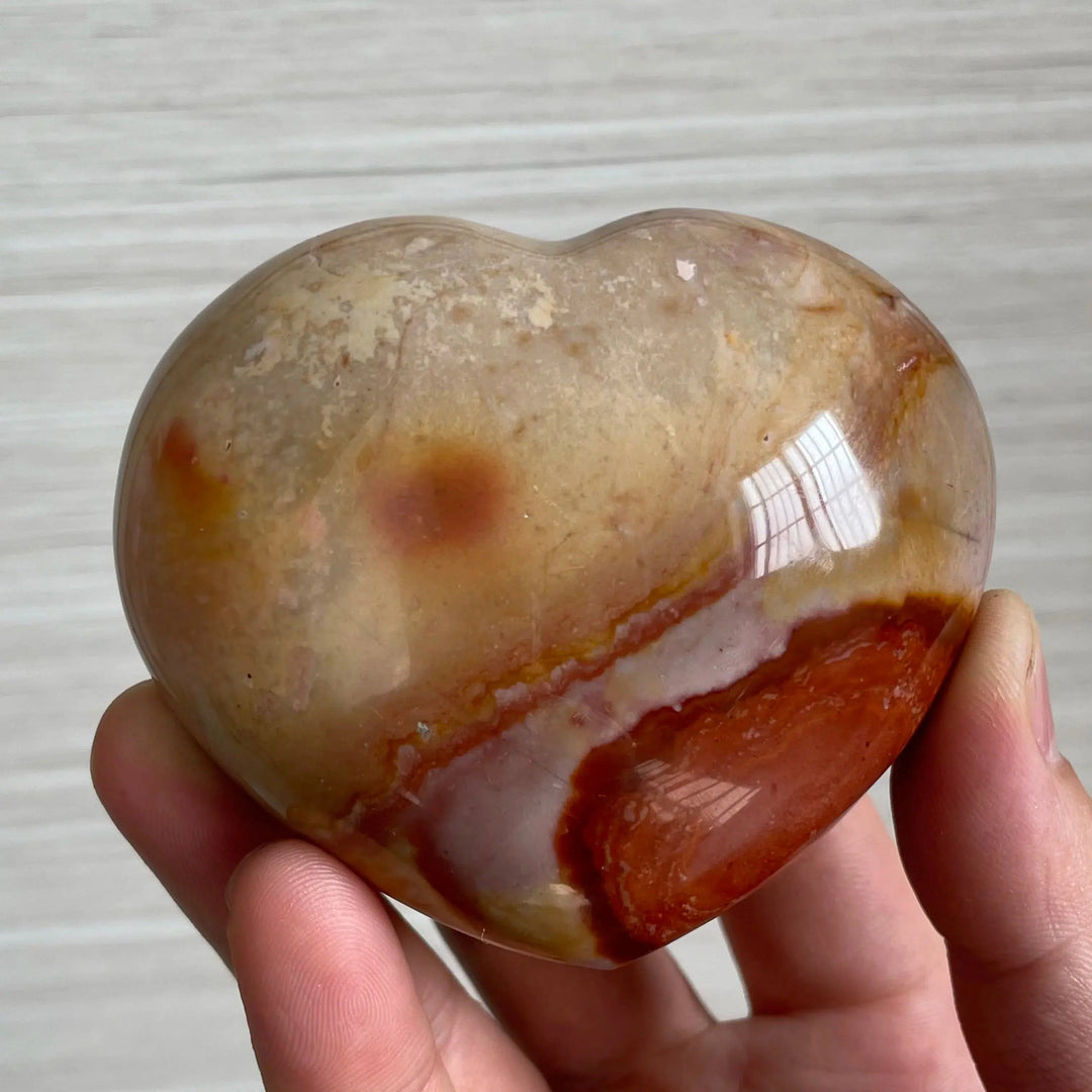 Ocean Jasper 'Puffy Heart"