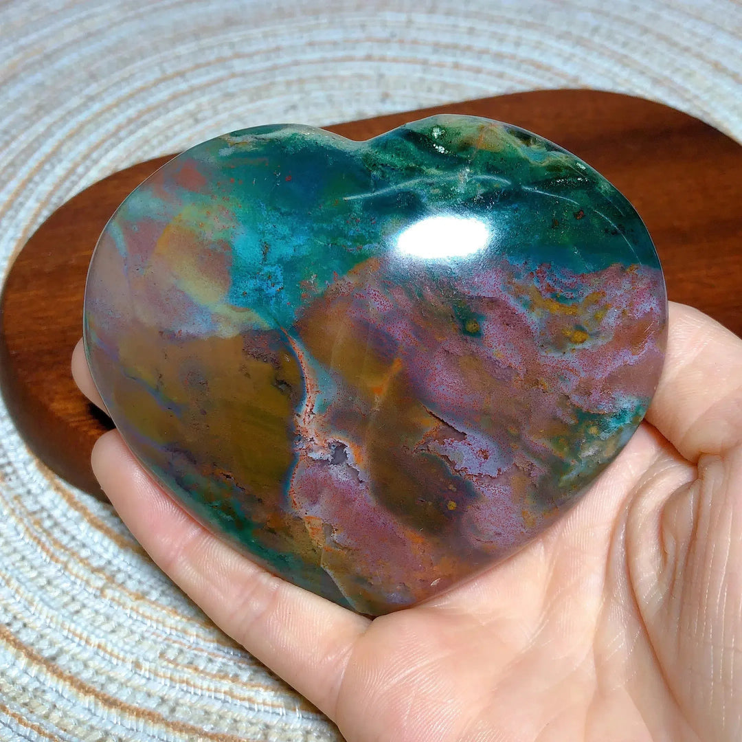 Ocean Jasper ‘Puffy’ Heart